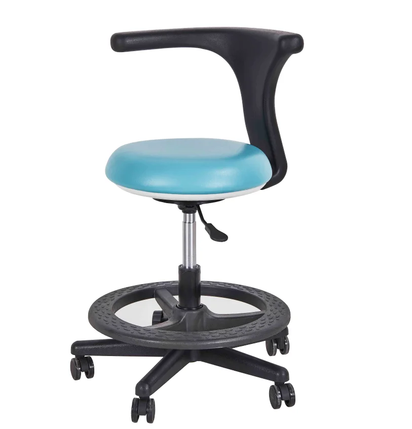 Portable Nurse Chair Modern Adjustable Matching Multi-color PU Leather Cushion Removable