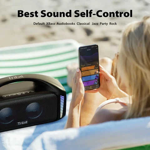 Tribit StormBox Blast Bluetooth-динамик 90 Вт с мощным звуком — изображение товара