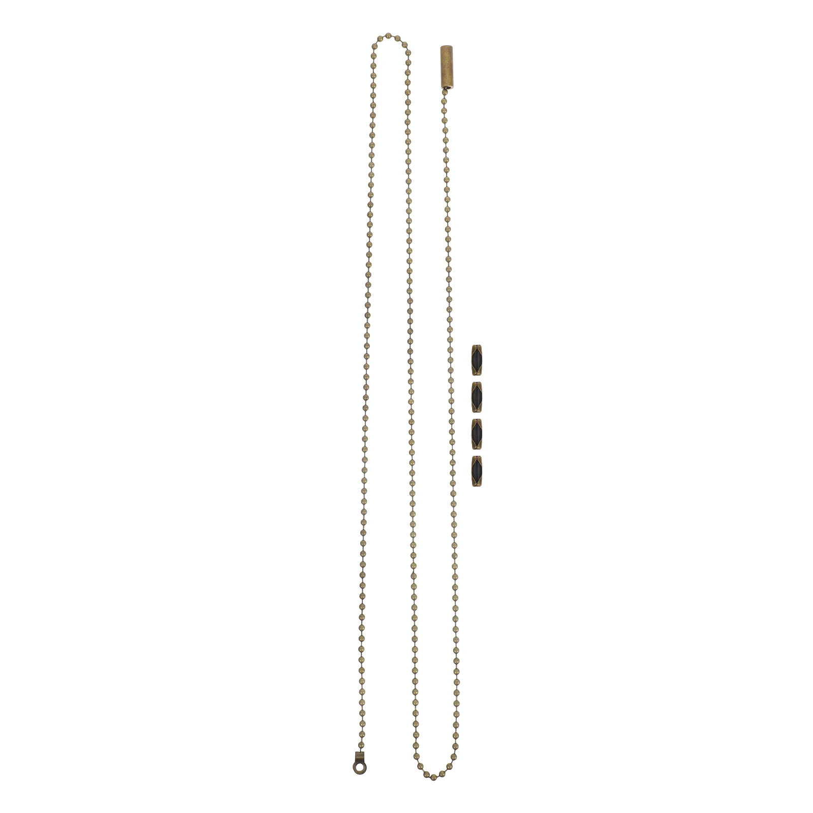 

Pull For Light Fixtures Ceiling Fan Beaded Chain Extension Decorative Fan Pull Chain Extender Lamp Accessories Durable Easy