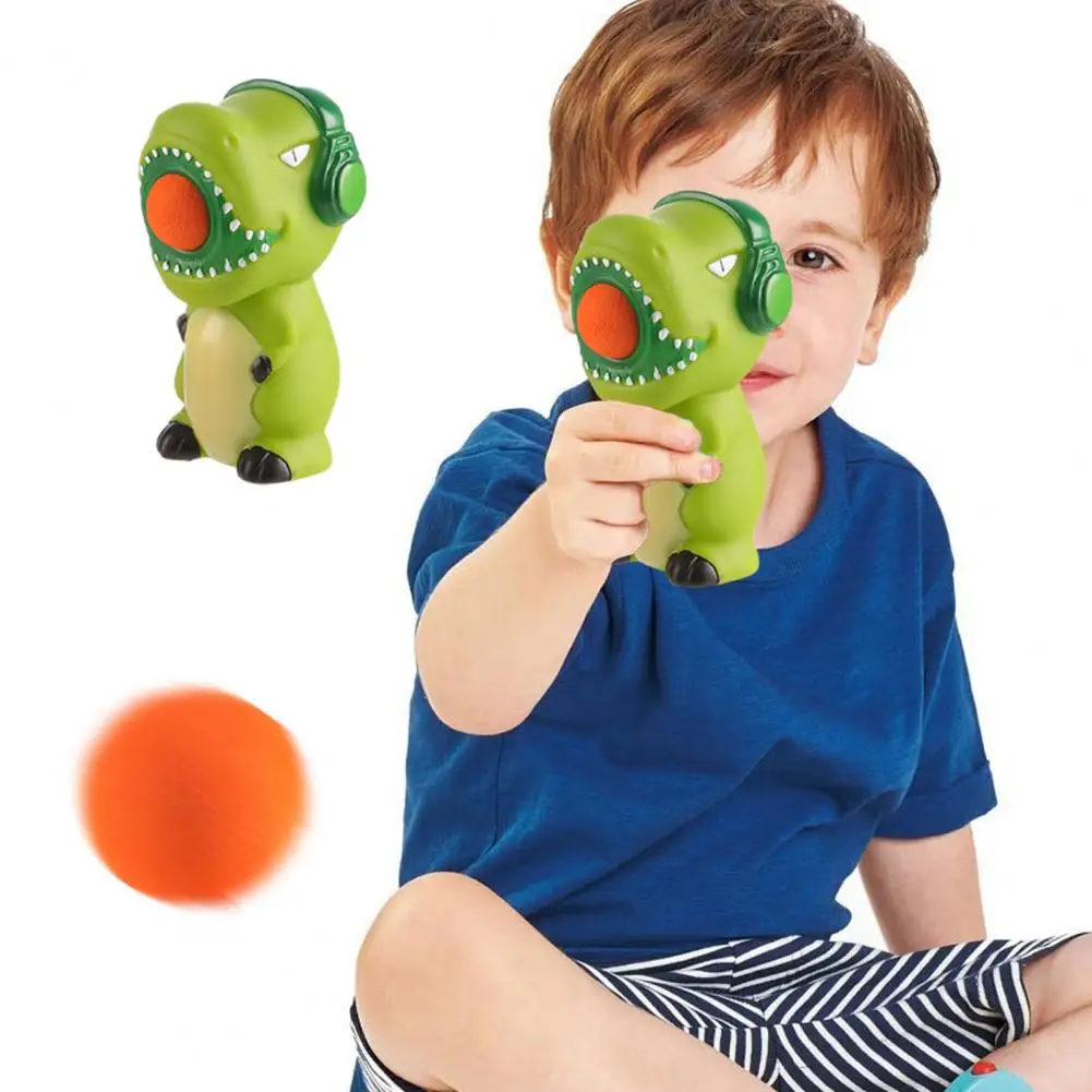 Children Dinosaur Toy Kids Shooter Toy Dinosaur Shooter Toy Set with Ball Launcher Game for Kids Outdoor Garden for Children