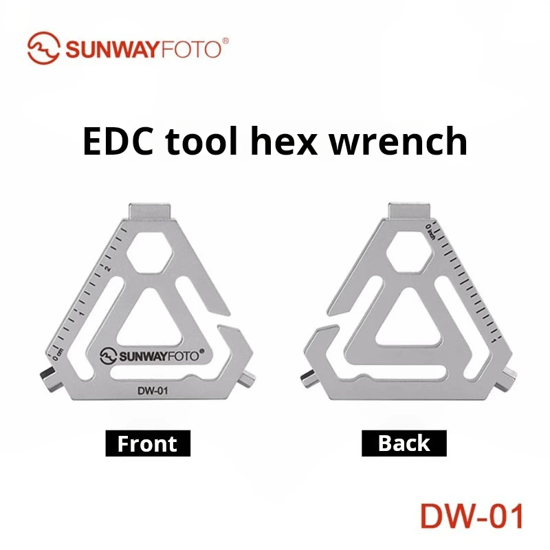 

Multifunctional Camera Repair Tools EDC Photographer tool Accessories Stainless steel Keychain Hexagon wrench camera