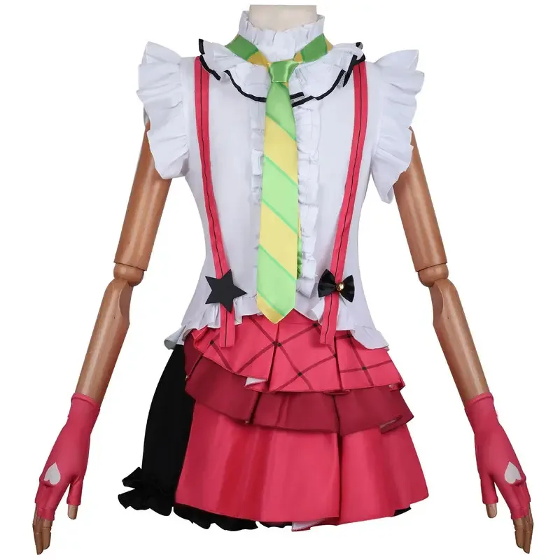 Летняя юбка Love Live School Idol Minami Kotori Sonoda Umi Hoshizora Rin, карнавальный костюм, рубашка, юбка-тортик, наряд для женщин и девочек
