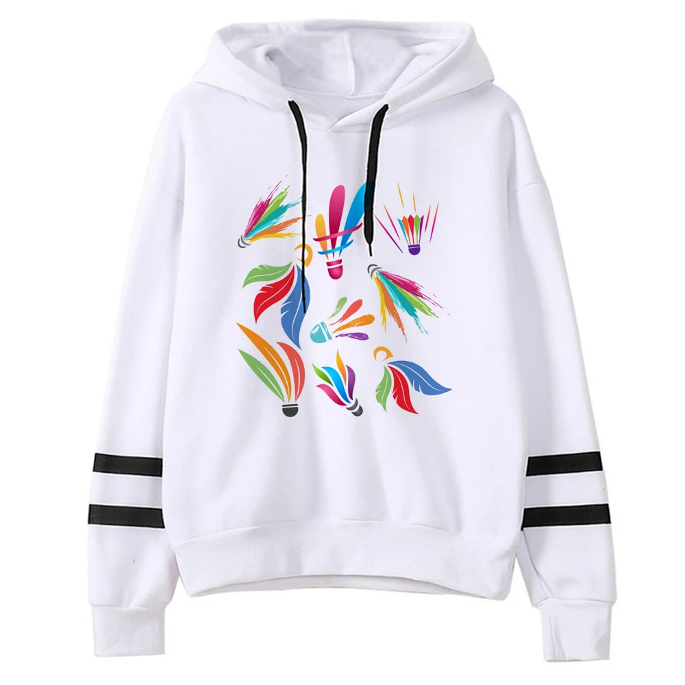 Badminton hoodies women 90s funny pulls Pullover female long sleeve top clothes