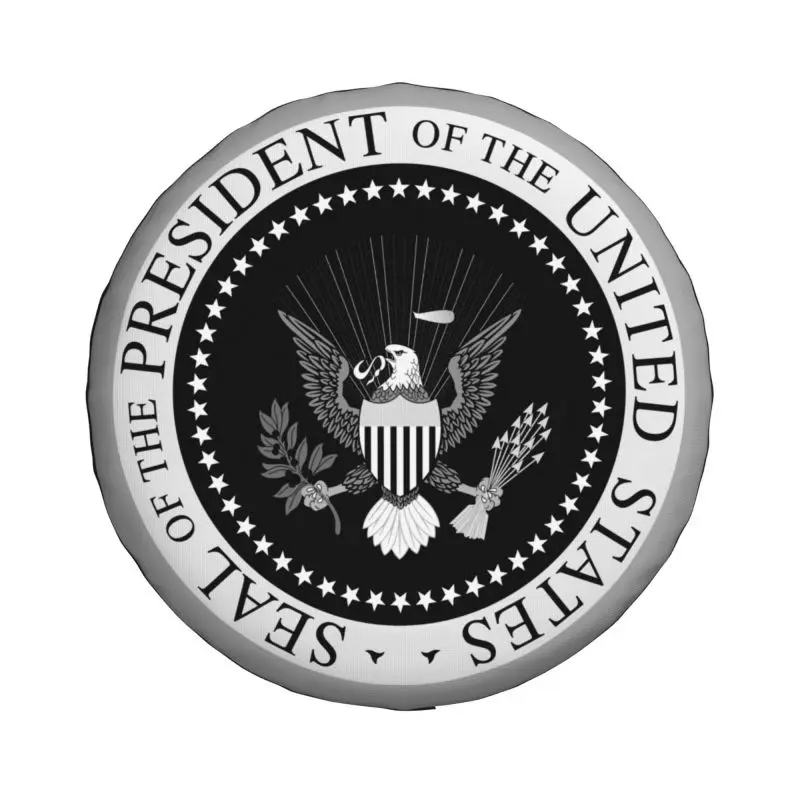 Seal Of The President US Spare Wheel Tire Cover for Toyota Prado American USA Election Jeep RV SUV 4WD 4x4 Vehicle Accessories