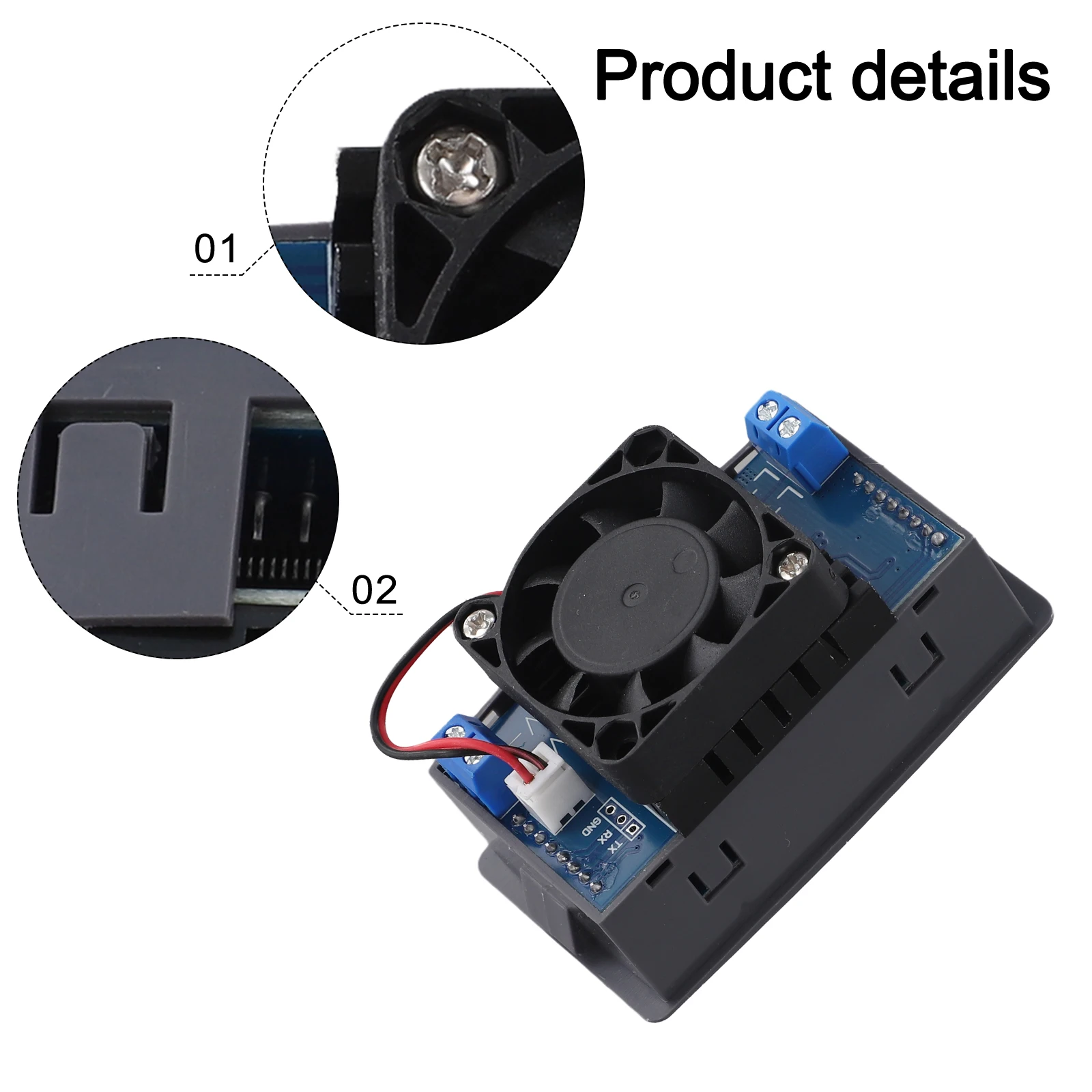 Testing Equipment Electronic Load Adjustable Constant Current Load Power Meter Discharge Tester Rotary Encoder Potentiometer