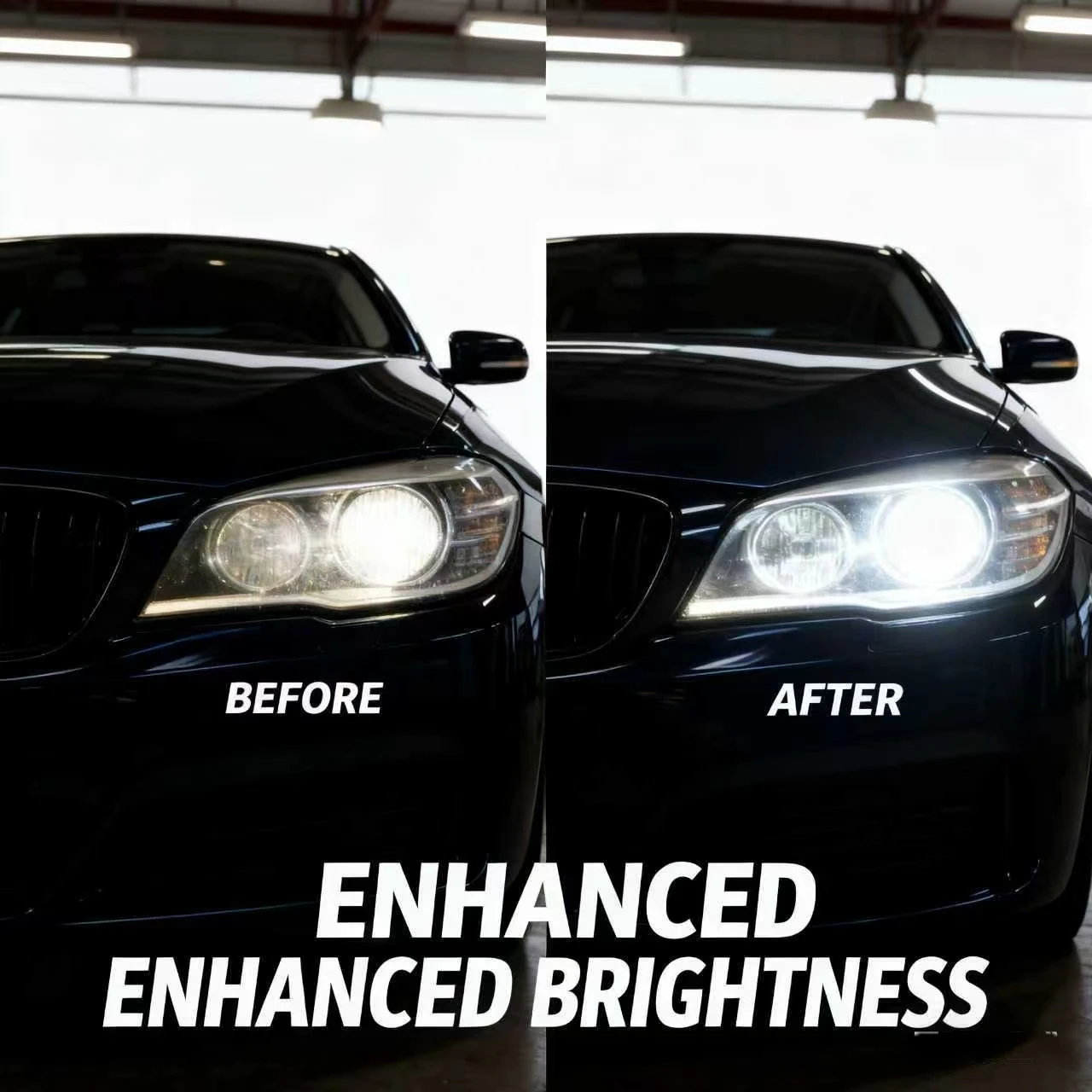 30G Headlight Restore - Long-Lasting Brightness, Easy to Carry, 1 Bottle Fixes Scratches/Yellowing/Oxidation, Enhances Clear Fie