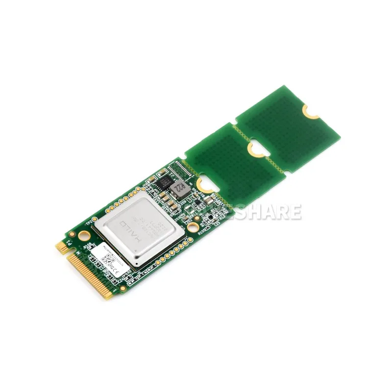 Imagem -02 - Processador Waveshare Hailo8 ai Módulo Acelerador Hailo9 M.2 ai Pcie Opcional para Placa Adaptadora M.2 26tops