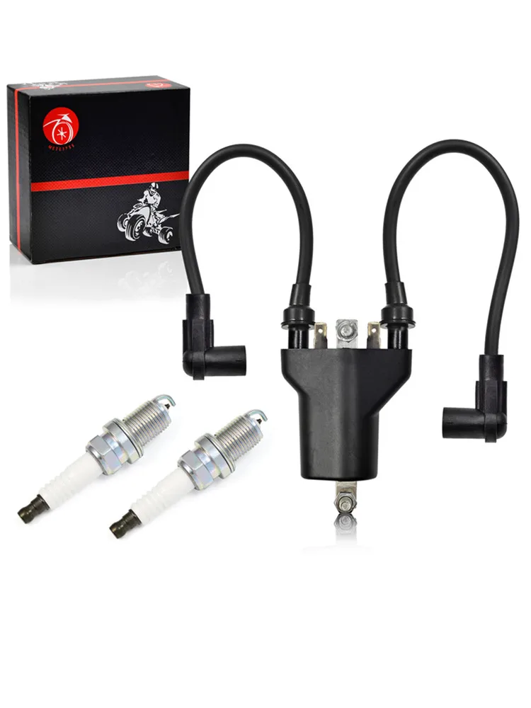 AliExpress MOTO1988 Ignition Coil Pack & spark plug + Cap For EZGO 1991-2002 TXT Robin 295cc 350cc 4 Cycle Gas Golf
