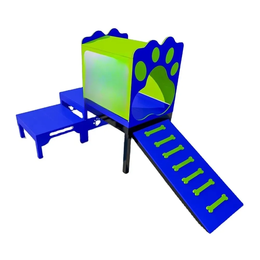 

Outdoor Garden Healing Pet Dog Playground Equipment Games For Sale