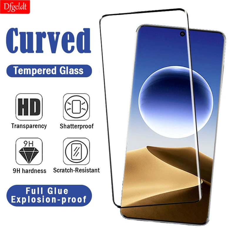

3D Curved Protection Glass for Oppo Find X7 Ultra X6 X5 X3 X2 Neo Screen Protector for Oppo Find X8 Pro Full Glue Tempered Film