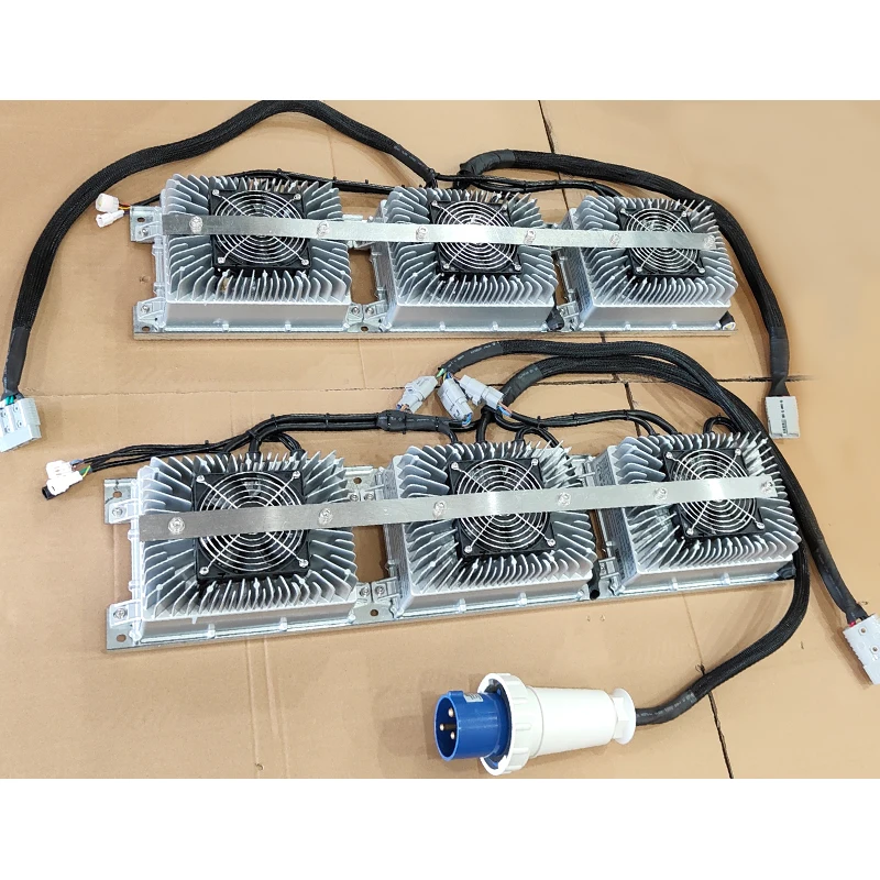 CE FCC certified OBC 9.9kw IP67 48V 72V 96V LFP LiFePO4 battery car charger for electric vehicle vans