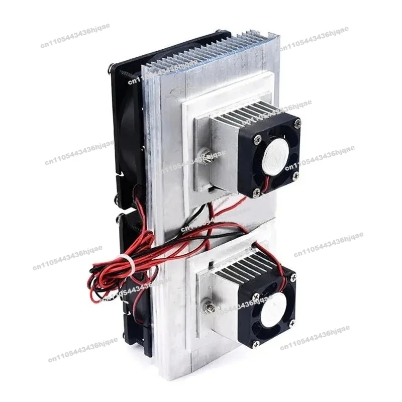 

Dual Core DIY Cooling System Semiconductor Refrigeration Kit Thermostat 12V Electronic Refrigerator