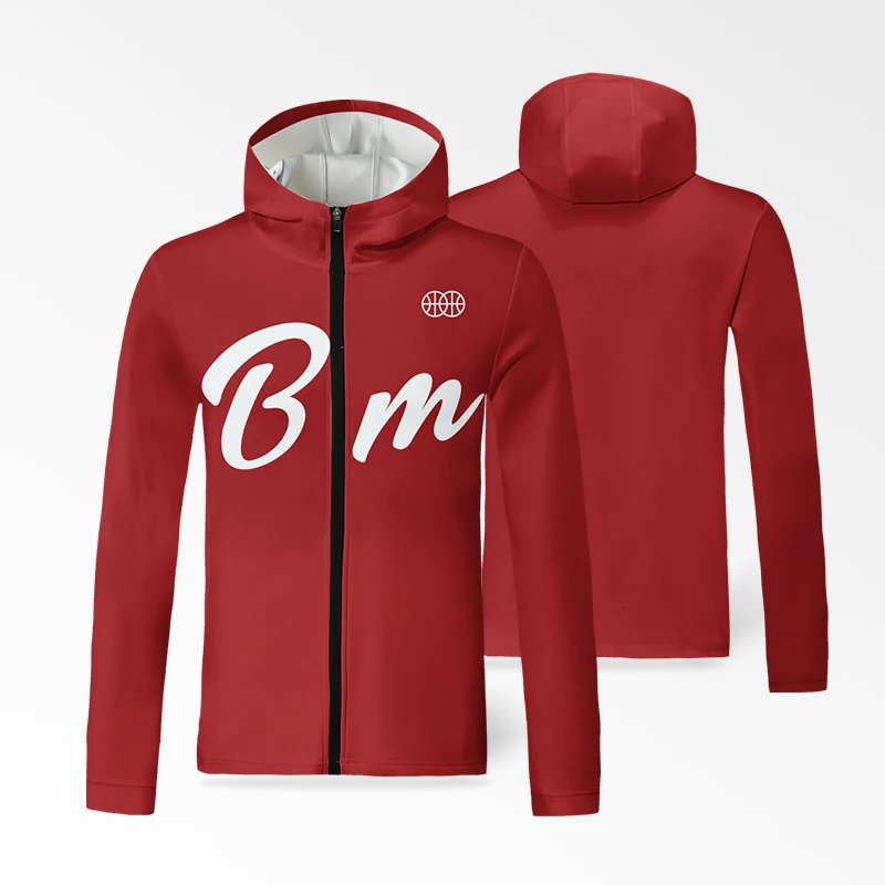 15 PCS Windbreak Jacket For Men Sportswear Customize Full Sublimation Printed Fitness Hoodies Running Training Tracksuits Unisex image 3