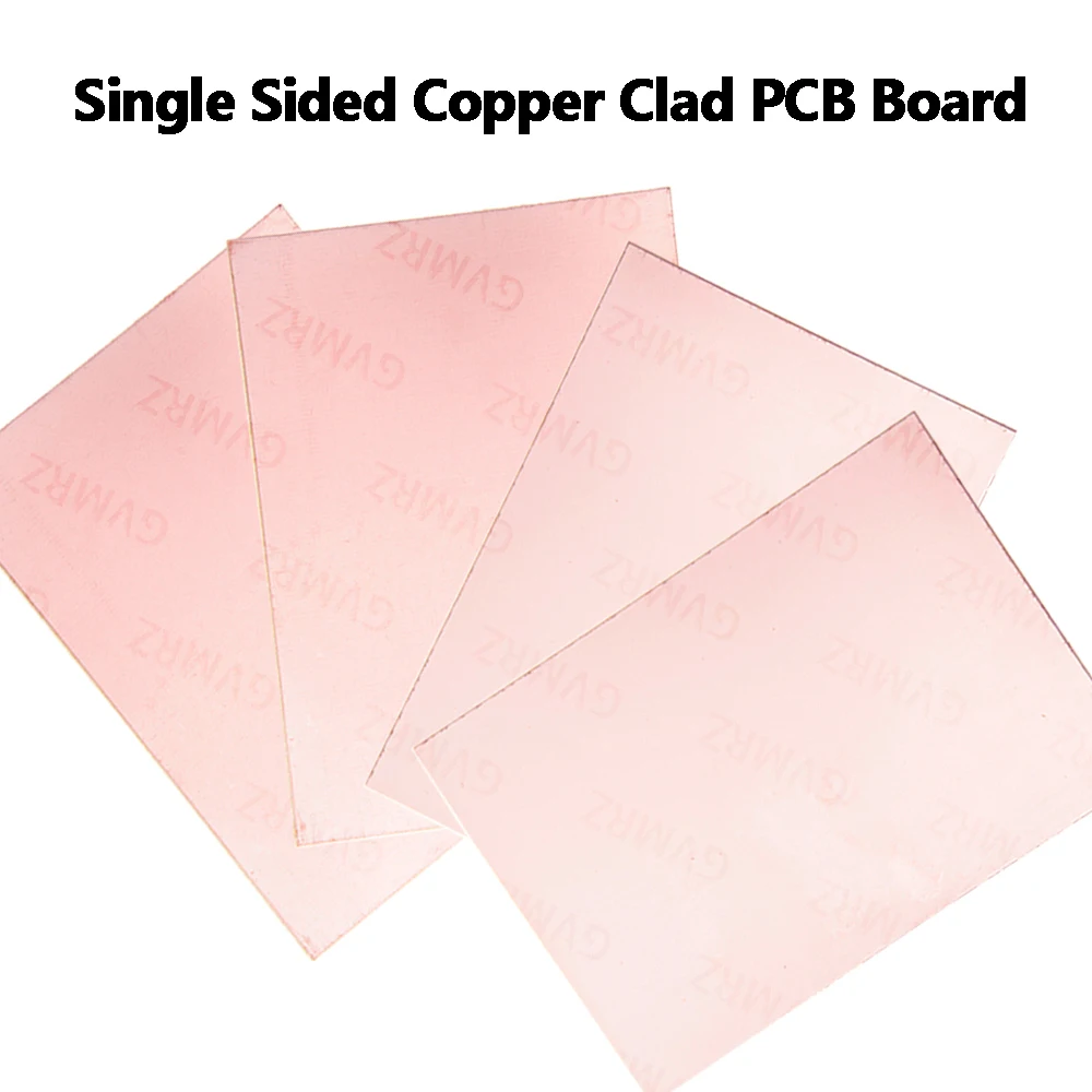 Single Sided Copper Clad PCB Board Blank FR4 Laminate Sheet for DIY Electronic Projects 7x10CM/10x15CM