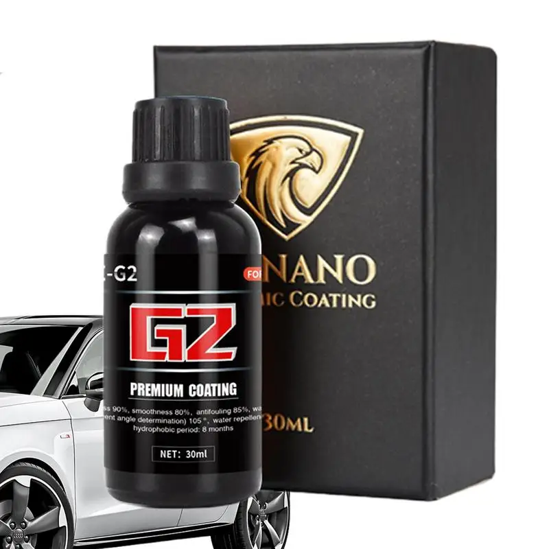 

Car Coating Agent 30ml Liquid Car Agent Coating Paint High Temperature Resistance Car Maintenance Supplies Form Coating Layer