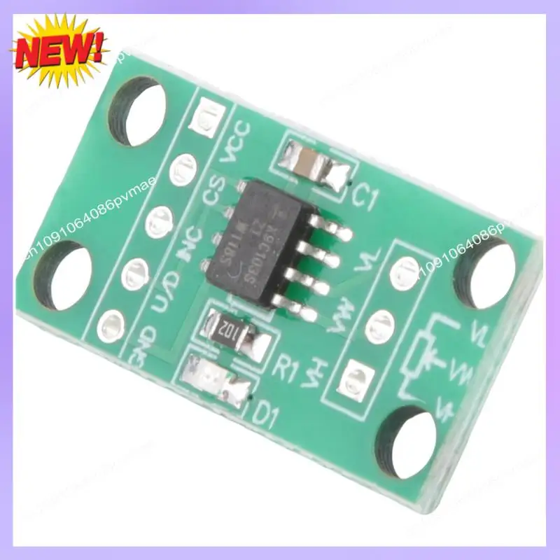 T24C X9C103S Digitale Potentiometer Module Groen 100K 100Th Order Digitale Potentiometer Circuit