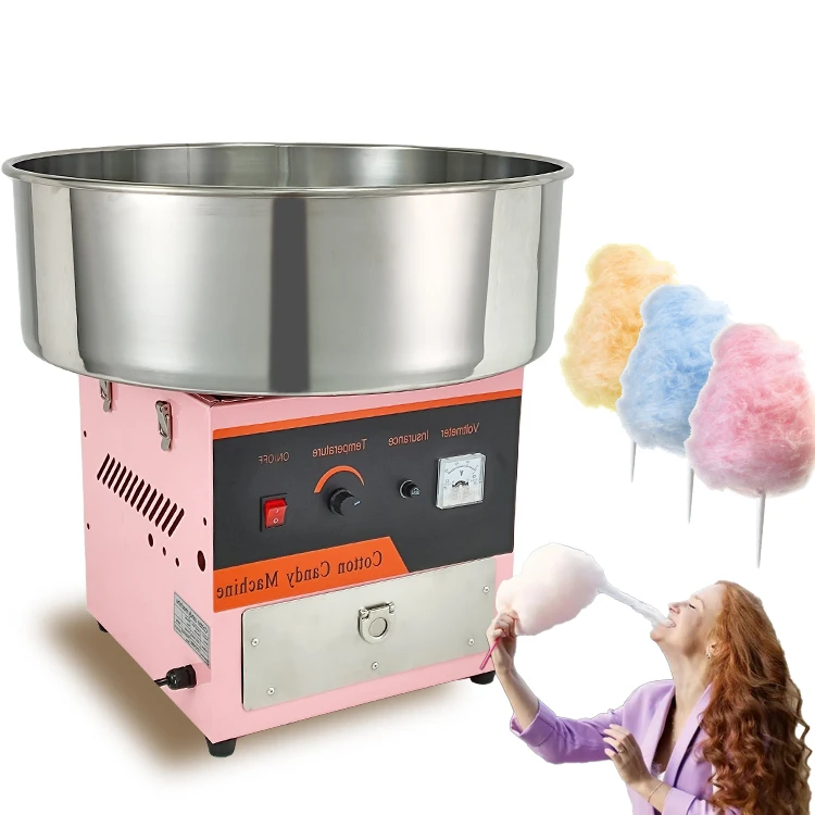 Electric Cotton Candy Floss Machine for Sale Commercial Snack Machine Cotton candy making machine