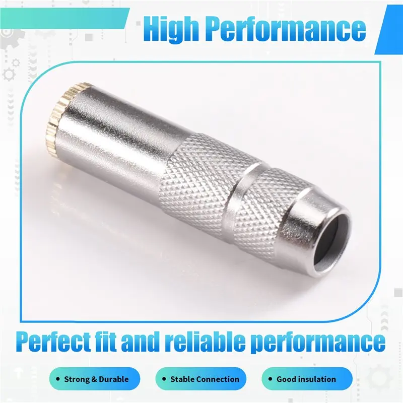 ABDJ-Jack 3.5 Audio Female Jack 3.5Mm 3 Pole Stereo Socket Pure Copper Wire Connector Earphone DIY Female Header Connector