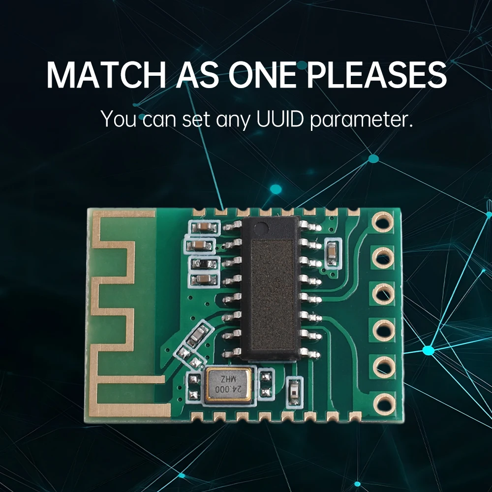 JDY-68A mô-đun âm thanh BLE chế độ kép bảng phát lại Bluetooth 5.1 JDY-68 PCB điều khiển công suất thấp cổng nối tiếp 2.4G BT