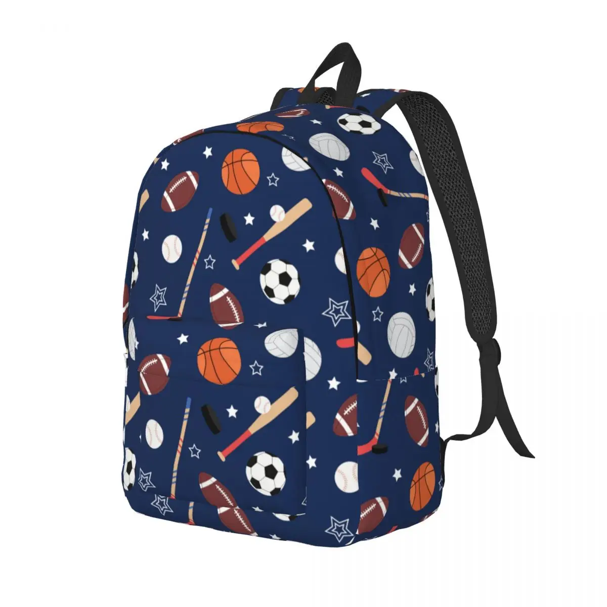 Balls For Soccer And American Football Backpack for Preschool Primary School Student Book Bags Boy Girl Kids Daypack Durable