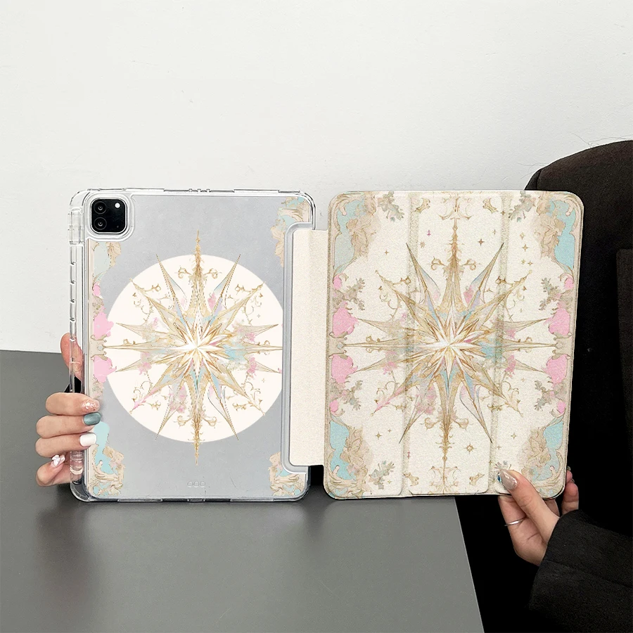 

Case for Samsung pad,Foldable Tablet Case Compatible with Samsung For Galaxy Tab S7/S8/S9