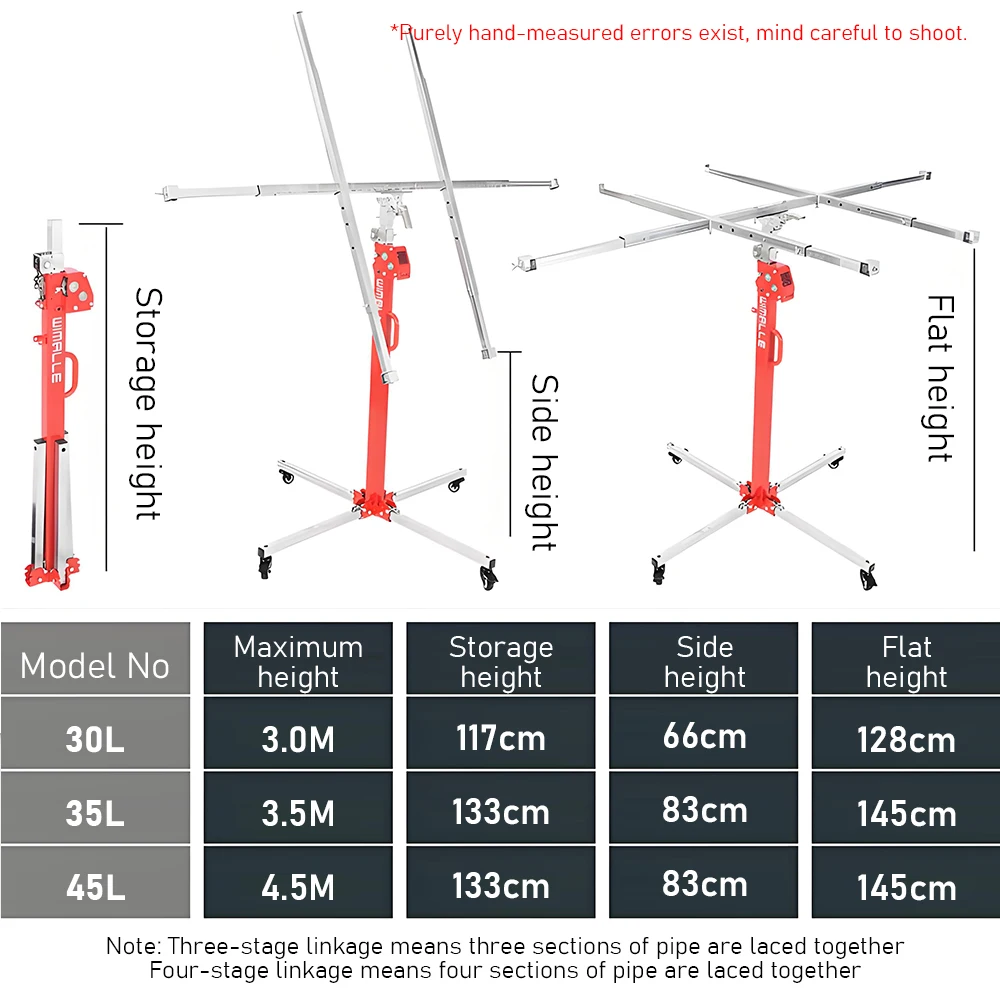 اليد مكرنك الجبس مجلس رافع رفع حامل الهاتف المحمول حامل ثقب السقف الصغيرة اللكم قوس مصباح تصاعد رفع قوس #5