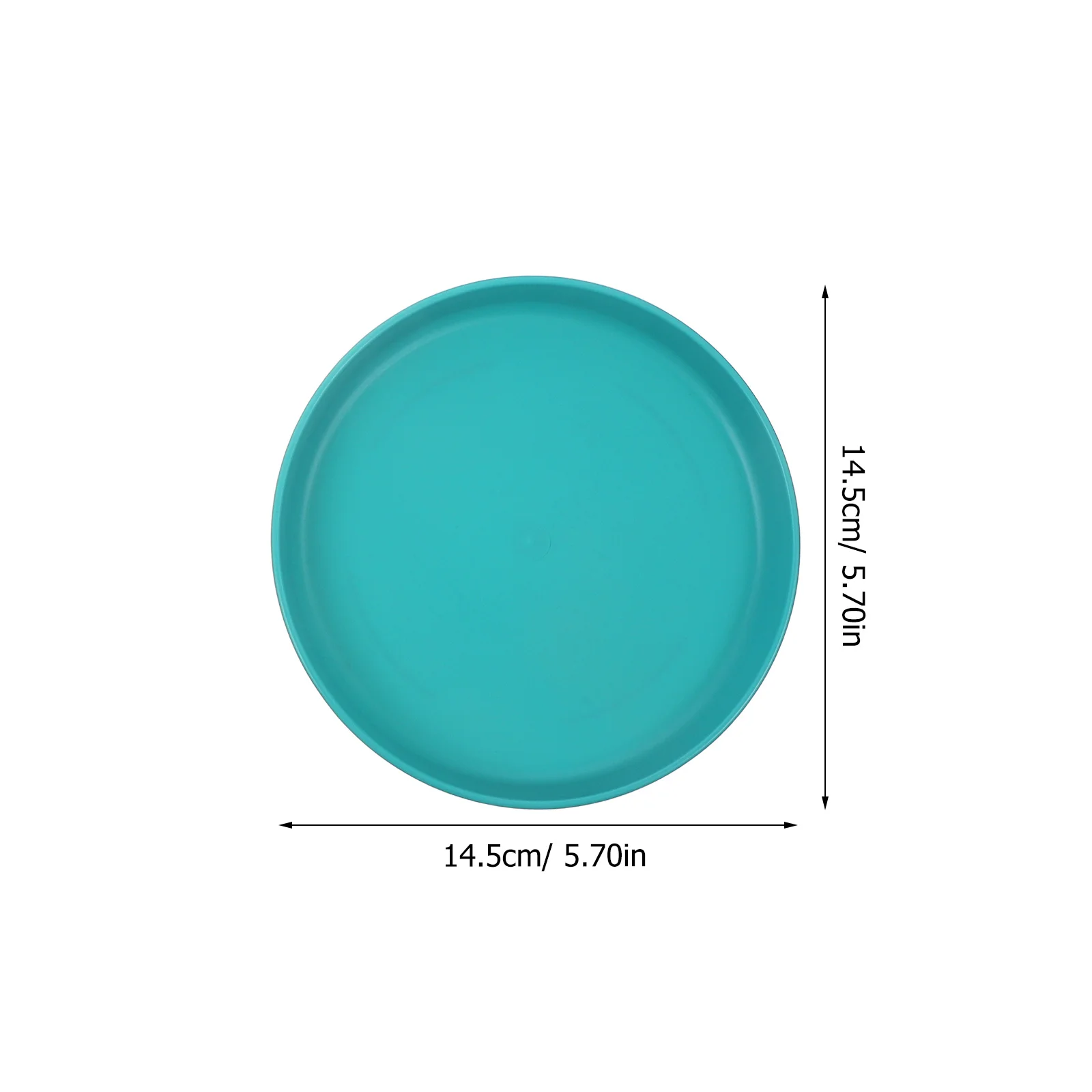 4 قطعة وعاء القط الضحلة طبق تغذية مستدير مسطح القاع للقطط الداخلية زاوية مريحة تمنع التعب خفيفة الوزن
