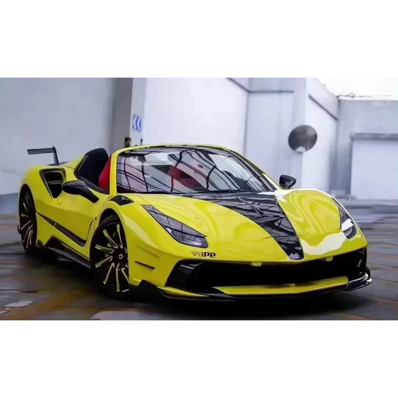 Race-Designed FOR Ferrari 488 GTB Spider MSY Style Full Body Kit 2015-2018