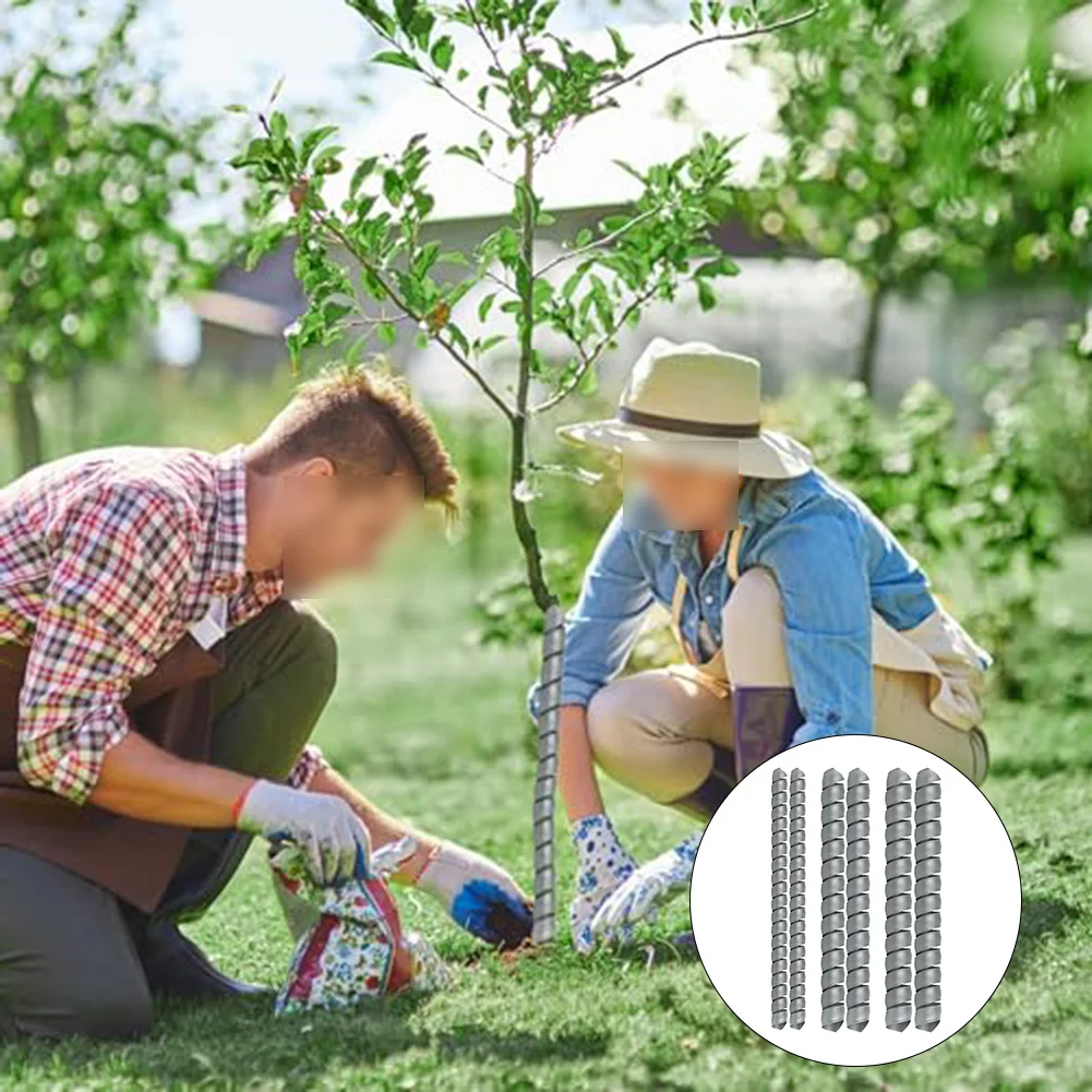 Outdoor Gardening 16 Inch Adjustable Plastic Guards Adjustable Tree Trunk Guard Moisture Barrier 16 Inch Height