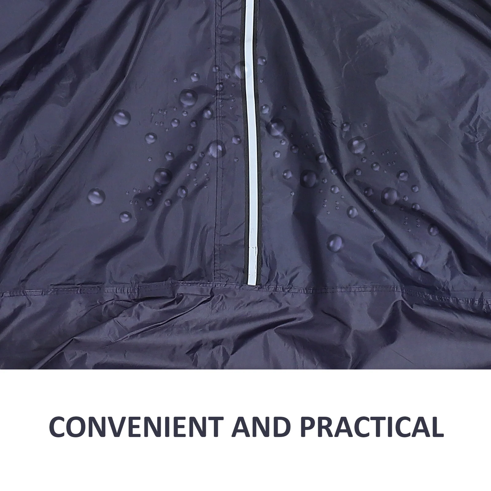 

1pc Reflective Wheelchair Raincoat Waterproof Lightweight Reusable Outdoor Camping Hiking For Elderly Disabled