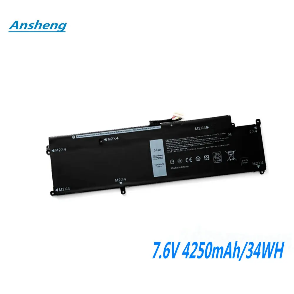 

NEW P63NY Laptop Battery For Dell Latitude 13 7370 E7370 Series Notebook N3KPR XCNR3 0XCNR3 WY7CG G7X14 0G7X14 7.6V 34Wh / 43Wh