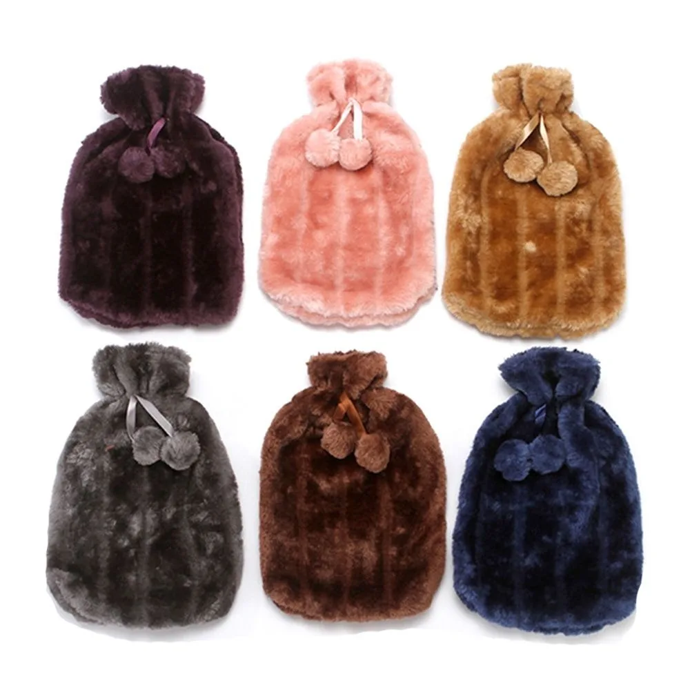 Removable Hot Water Bottle Cover Cold-proof Leak-proof Protective Case Portable and Reusable Washable Hand Feet Warmer