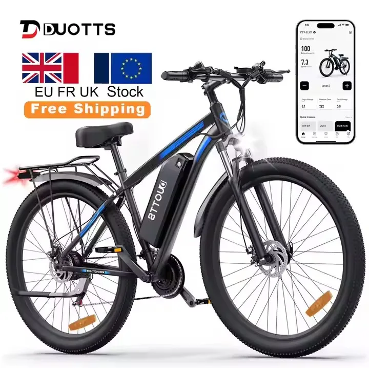 2024 Eu Warehouse Hot Sale 29-Inch 750W Electric Bicycle Road Bike High Cost-Performance Factory