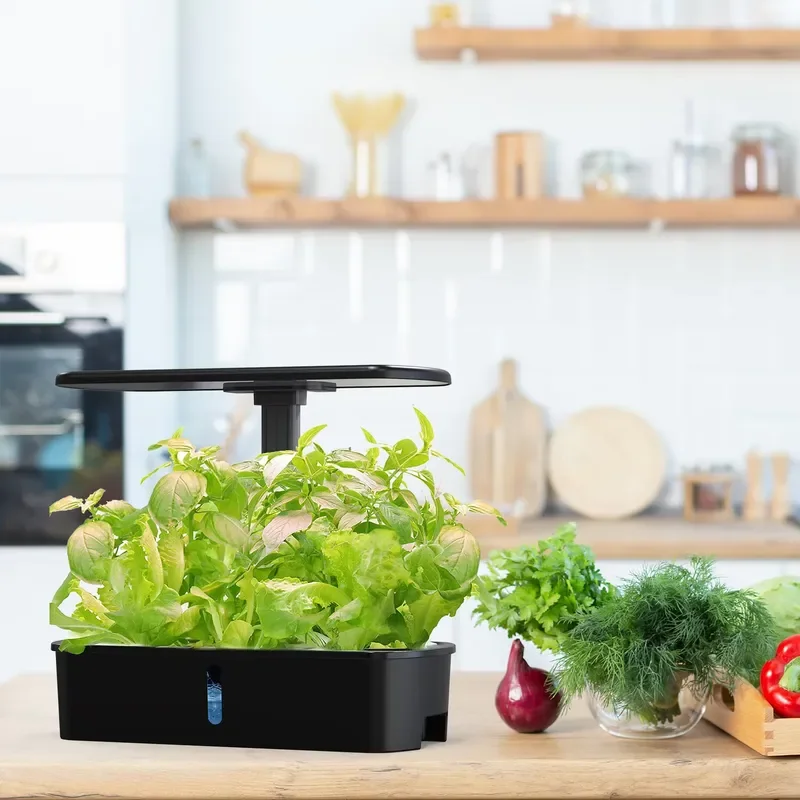 Smart Hydroponic System Indoor Soilless Cultivation Kit Vegetable Herb Garden Planter Box High Rigidity Plastic Pot for Home