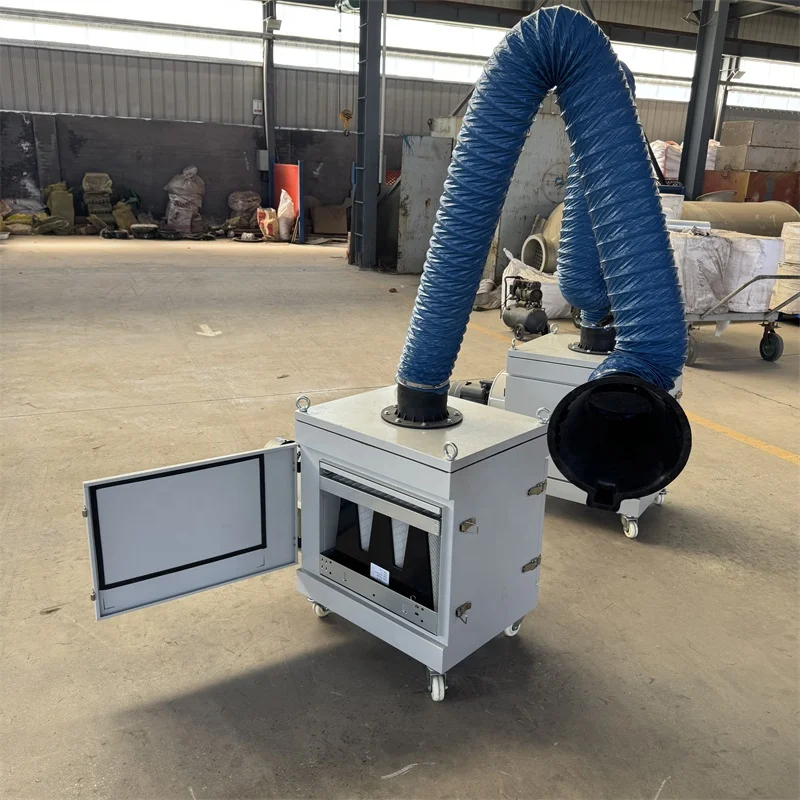 2025Industrial Welding Fume Cleaner Dust Collector Exhaust Arm for Manufacturing Plant Motor Welding Dust Extractor