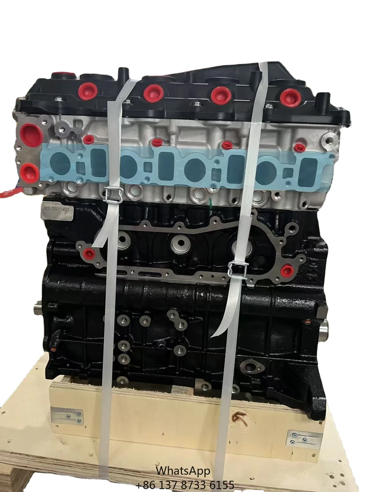Motor 20261KD, Bloque Largo 1KD 1KD FTV Diésel 3.0L para Toyota Hilux, HiAce, Fortuner, Hilux 4Runner, Hilux Surf