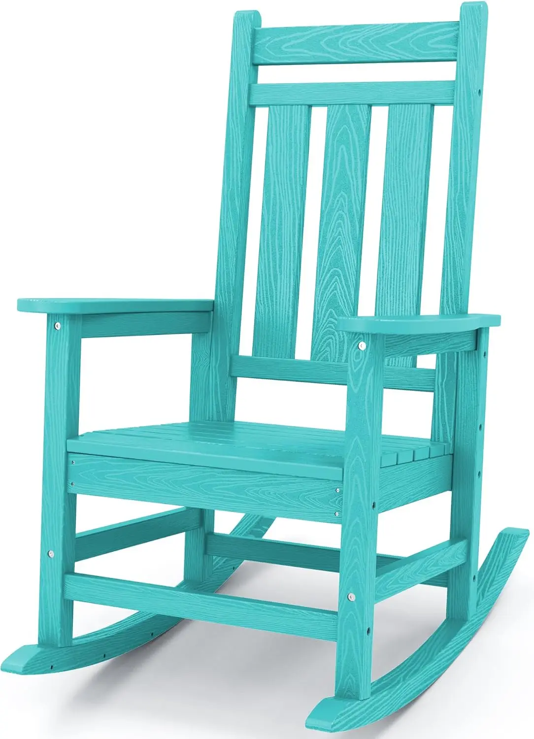 KINGYES Outdoor Patio Rocking Chair, Aruba