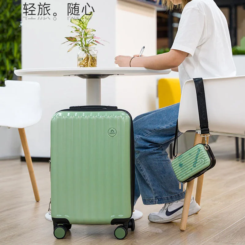 Luggage High profile horizontal trolley case men's and women's 20 