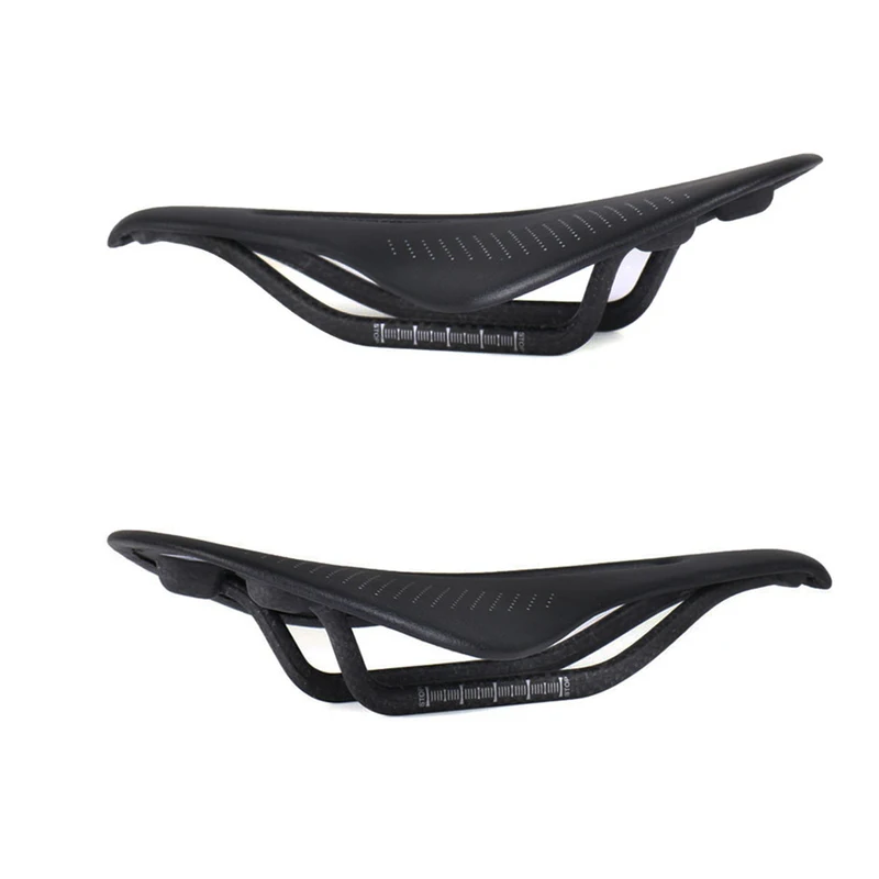 Selim de Bicicleta em EVA e Carbono 240x143mm com 89g para MTB e Corrida — foto 5