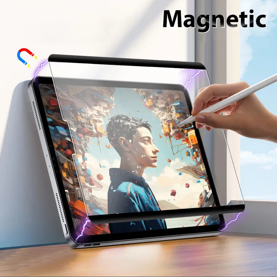 Detachable Magnetic Paper Film Screen Protector for Vivo Pad SE 12.3 5 3 Pro 13 2 Vivo Pad Air 11.5