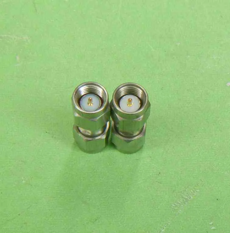 1PCS  DC-18GHz SMA steel male  RF microwave coaxial converter adapter SMA-JJ