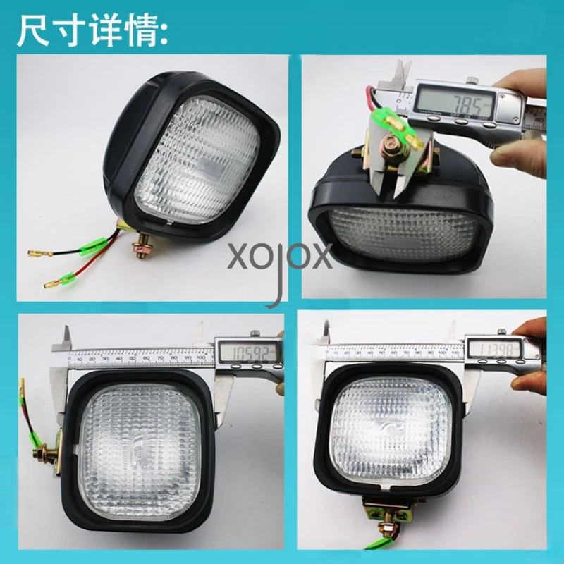 XOJOX Excavator Parts For Hook Machine Yanmar 20/30/40/50 Headlamp Before The Upper Arm Lamp Working Lamp Led Models