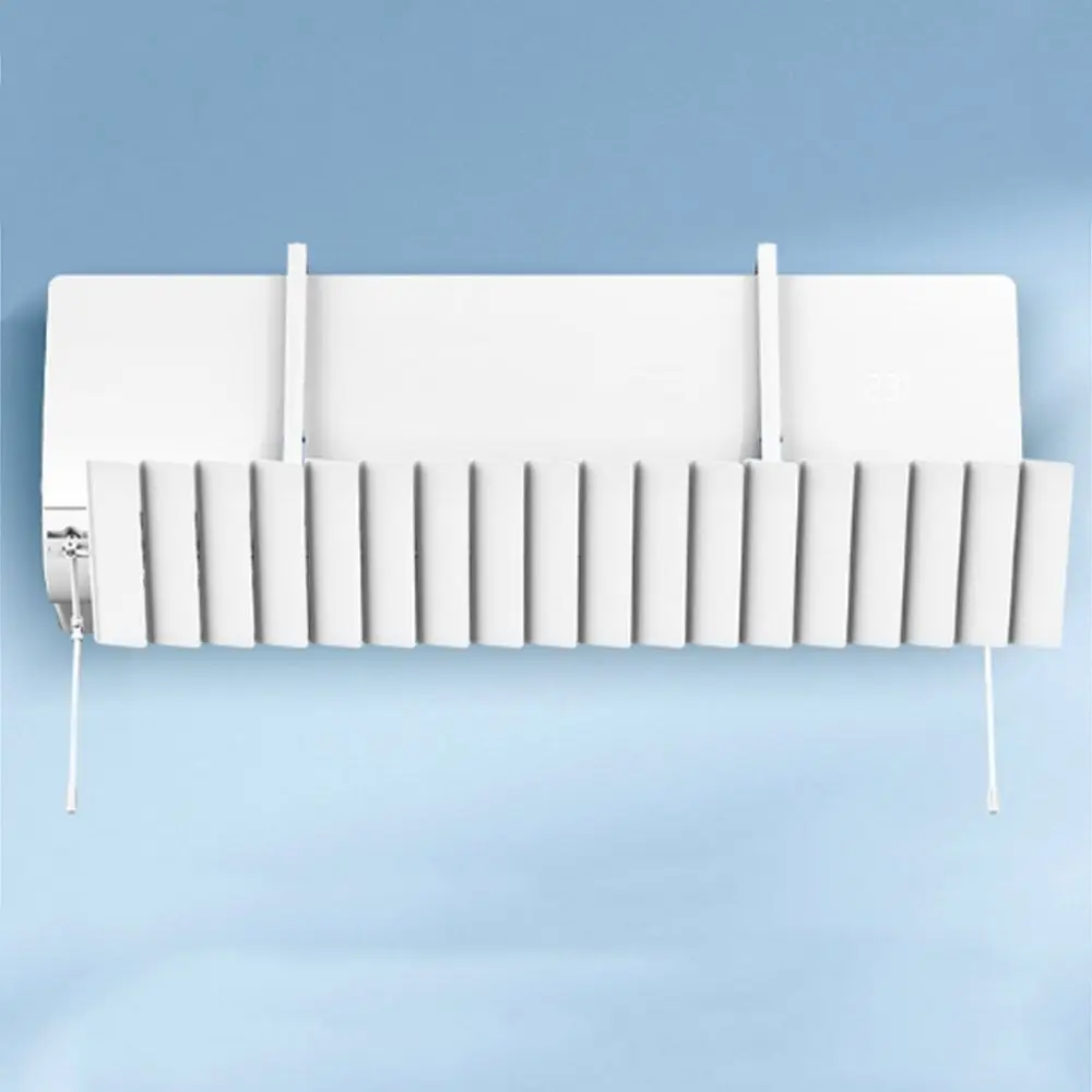 Wall-Mounted Air Conditioner Windshield Universal Durable Airflow Control Baffle Safe Anti-Direct Blowing