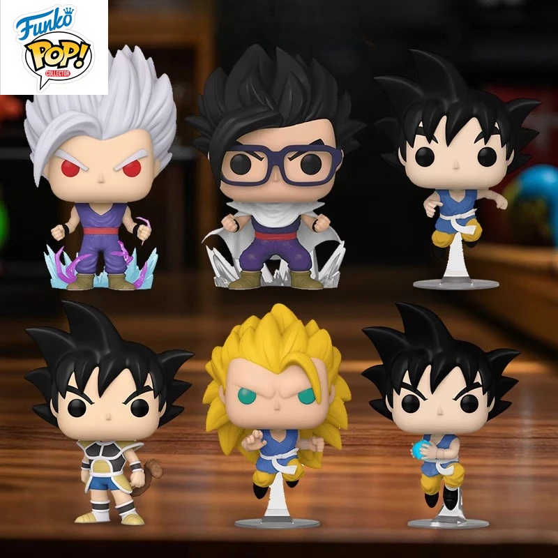 

Funko Pop Original Dragon Ball Anime Figure Super Saiyan Son Goku Action Figure Toys for Boys Girls Kids Gift