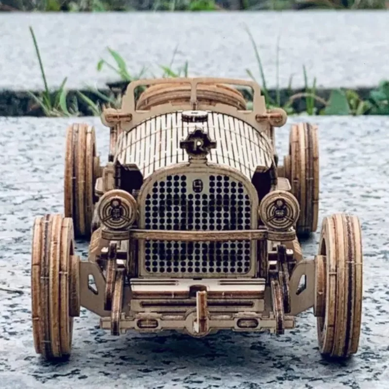3D-Autopuzzle aus Holz, DIY mechanische Modellbausätze für Erwachsene, Maßstabsmodell, Teenager, Geburtstagsgeschenkidee, Heimbüro-Schreibtischdekoration