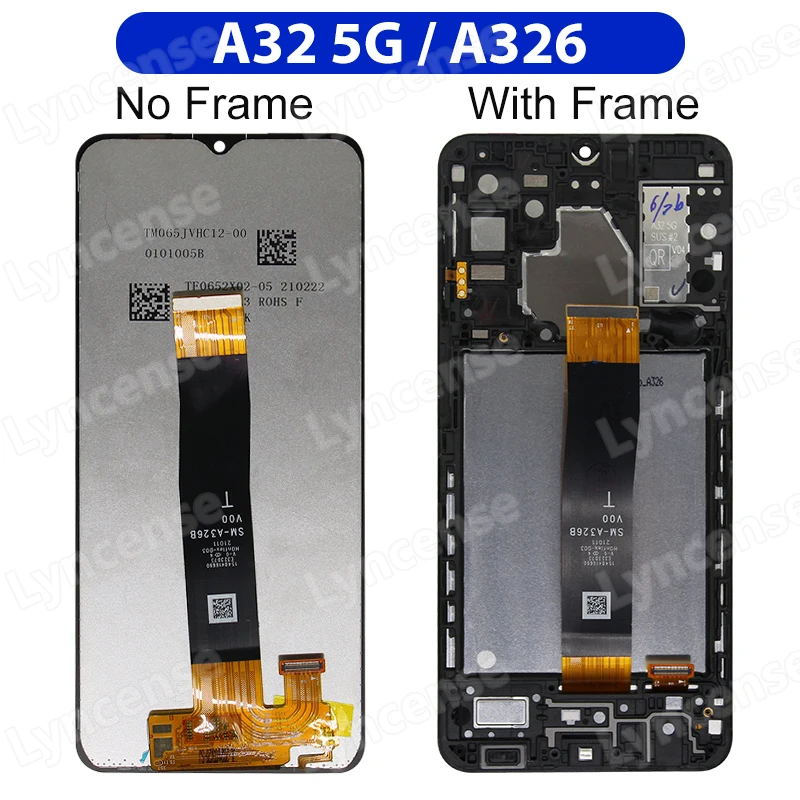 AMOLED For Samsung Galaxy A32 5G Display A326B LCD Touch Screen For Samsung A32 4G LCD Screen A325F Display Replacement Parts