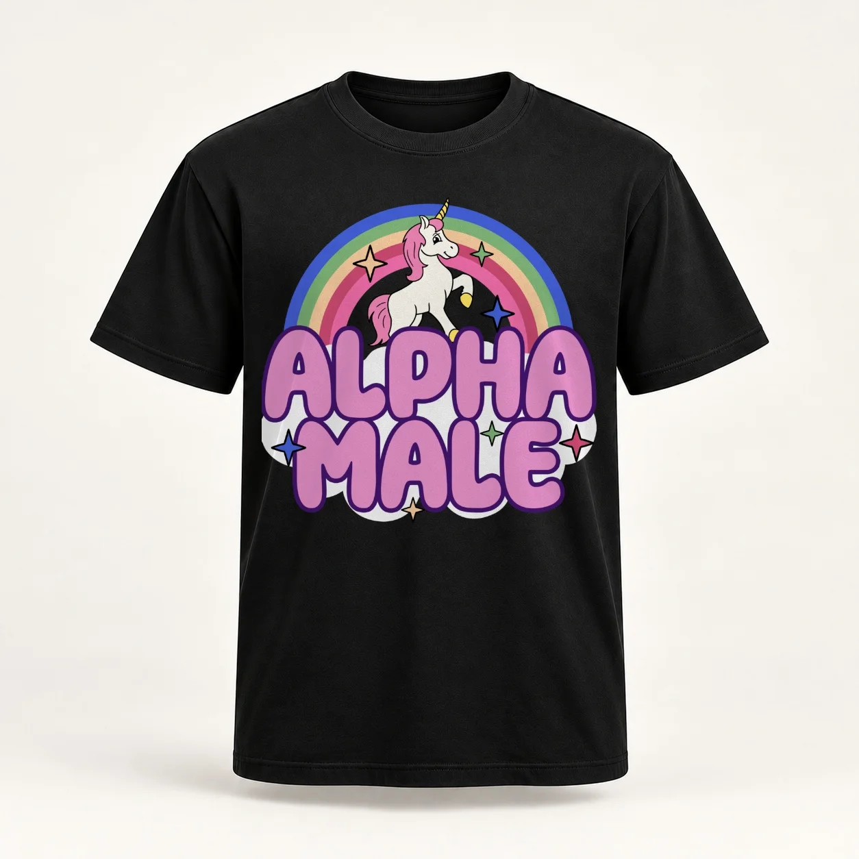 Alpha Male Women T-Shirt plus size tops blanks vintage clothes t shirt dress Women