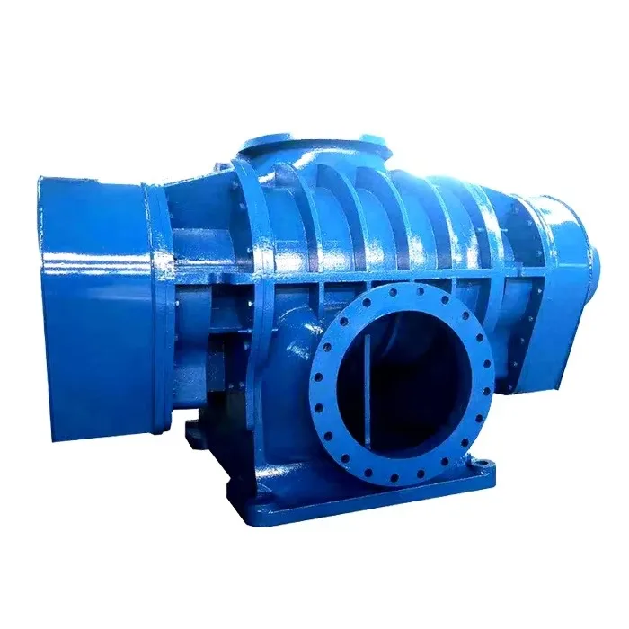 Electric AC low-noise high-pressure double impeller water-cooled industrial Roots blower
