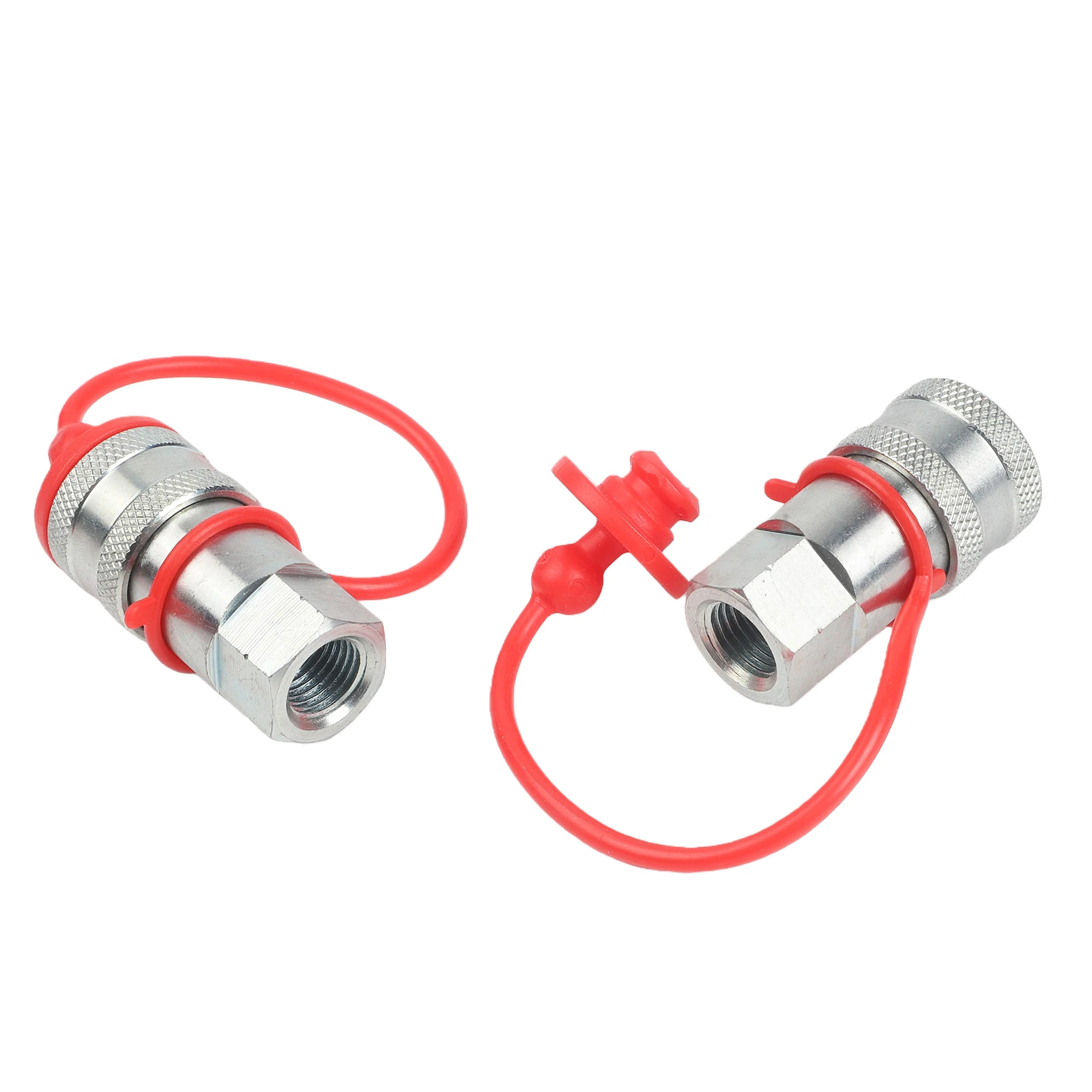 Quick Connect Hydraulic Coupler 12 NPT 14 NPT ISO7241A with Dust Cap Carbon Steel for Hydraulic Connections Quick