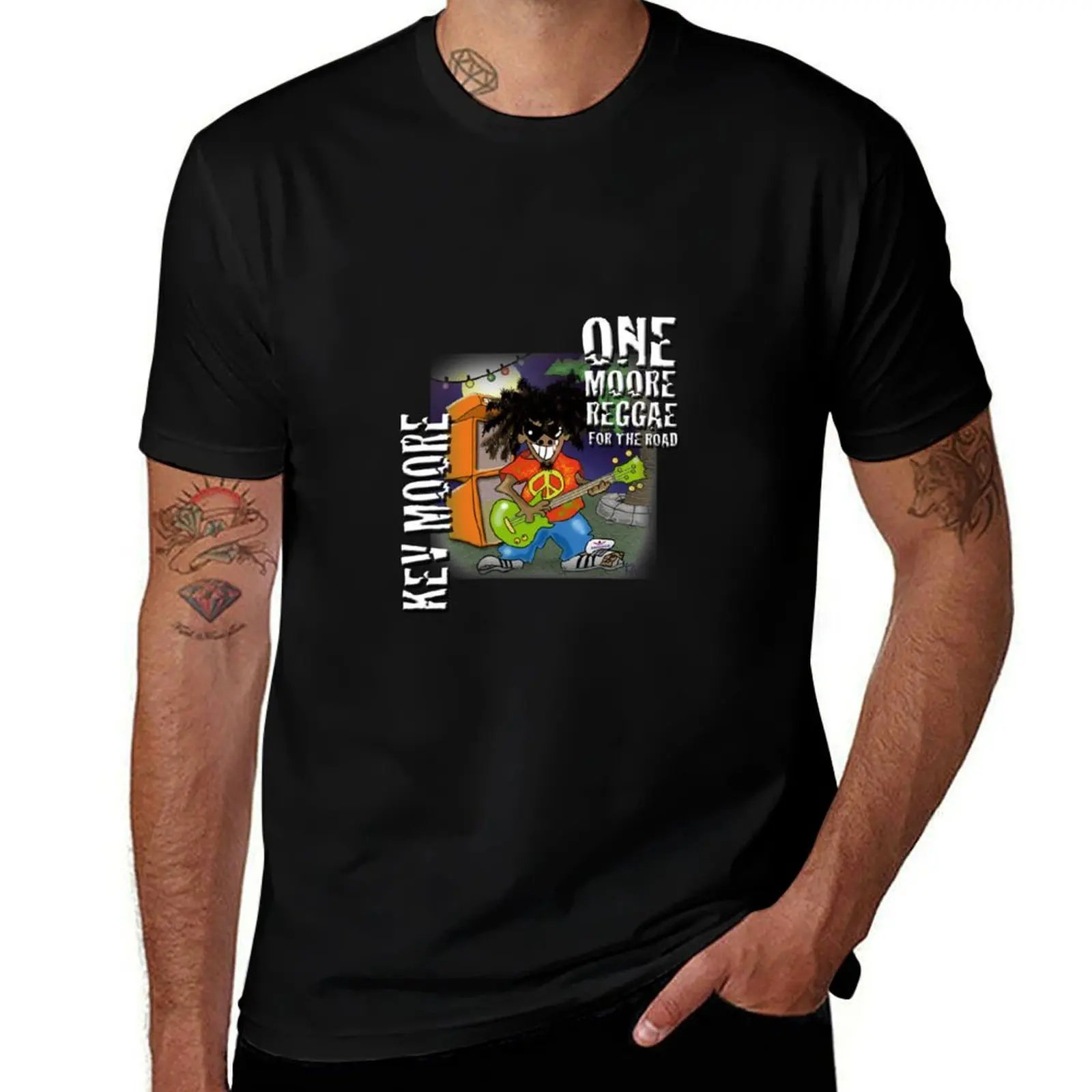 Reggae Spank de Plank front T-Shirt Casual Daily Graphic Tee T-Shirt